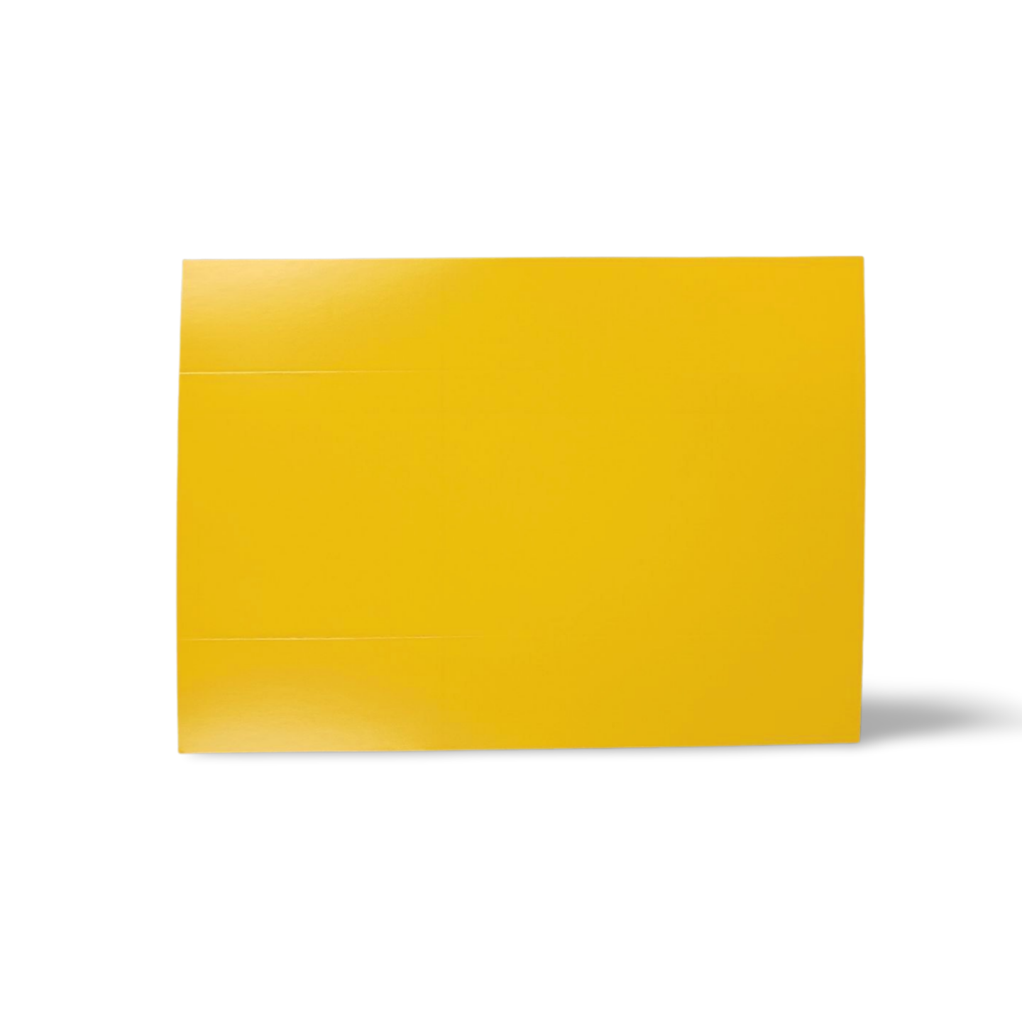 Inschuifkarton - geel